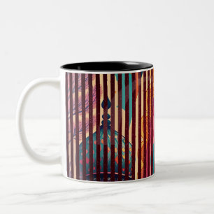 Striped Fantasy Mug with Dome Design – Customize