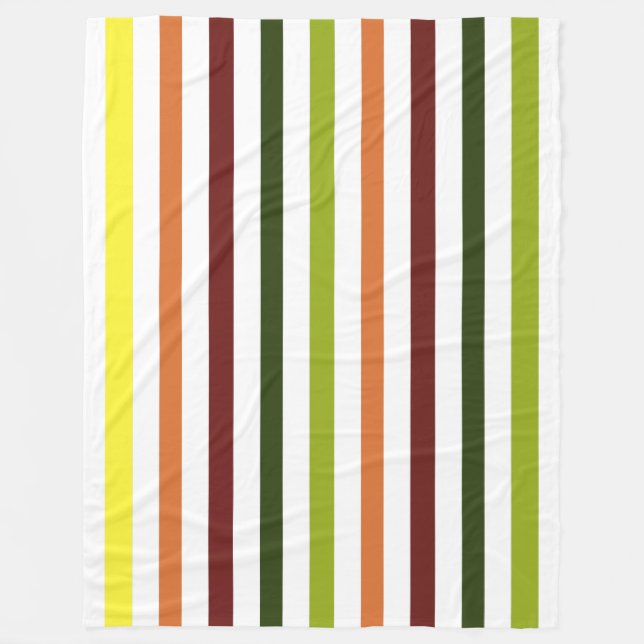 Striped Fleece Blanket (Front)