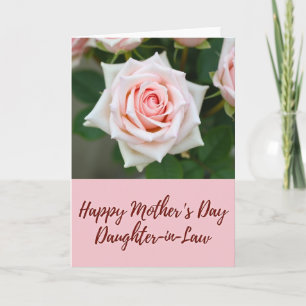 Striped Gentle Blossom Greeting Card