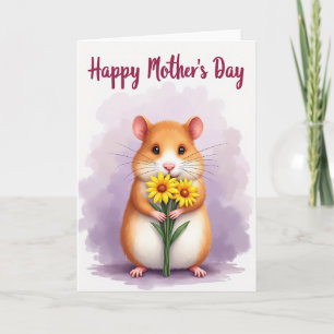 Striped Get Well Soon Card