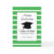 Striped Green Class of 2025 Happy Graduation