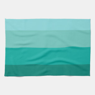 Striped Green Colours Kitchen Towel
