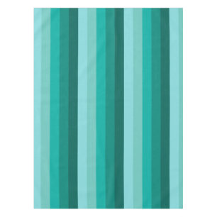Striped Green Colours  Tablecloth