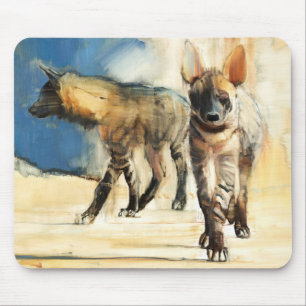 Striped Hyaenas 2010 Mouse Pad