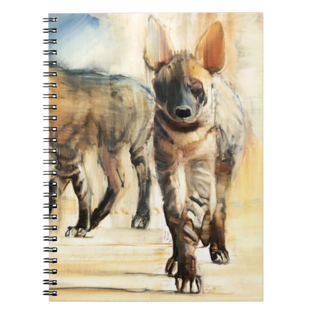 Striped Hyaenas 2010 Notebook (Front)