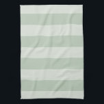 Striped Light Green Kitchen Towl Towel<br><div class="desc">For more light green decor visit the rest of this shop!</div>