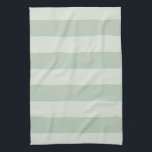 Striped Light Green Kitchen Towl Towel<br><div class="desc">For more light green decor visit the rest of this shop!</div>