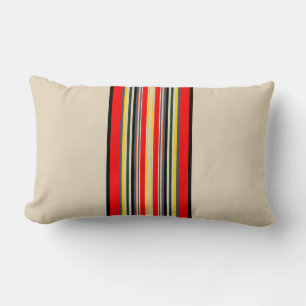 Striped Lumbar Pillow