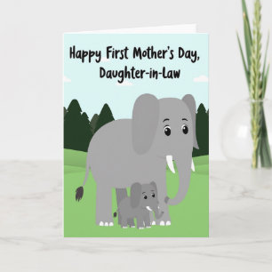 Striped Mother In Law Card