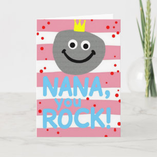 Striped Mothers Day Confetti Card