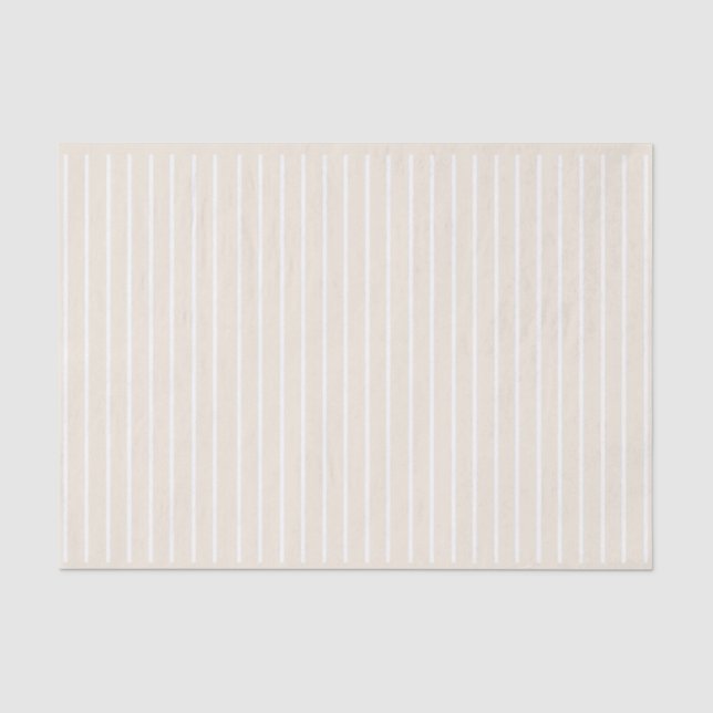 Striped Neutral Tissue Paper (Front)