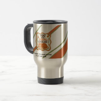 Striped Orange Cat Back to School Mug