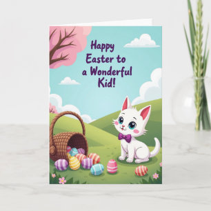 Striped Pastel Spring Card