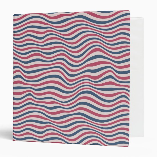 Striped pattern 2 binder (Front/Inside)