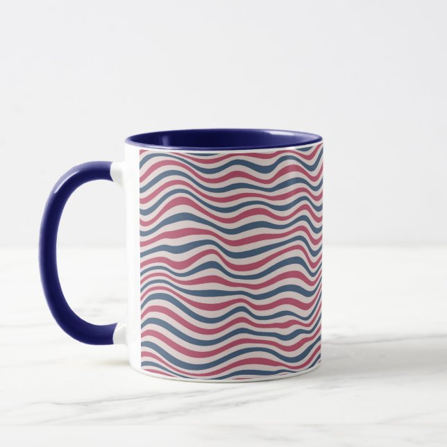Striped pattern 2 mug (Left)