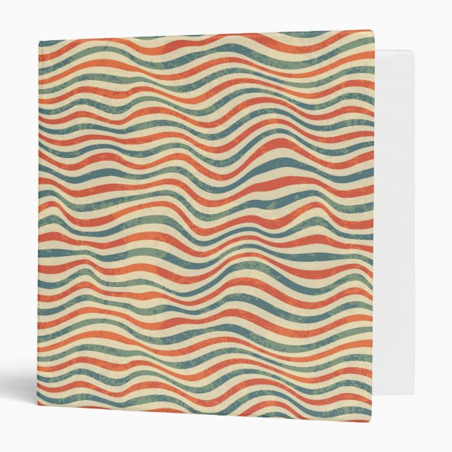 Striped pattern binder (Front/Inside)