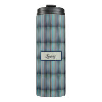 Striped pattern blue gray