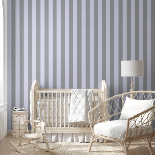 Striped pattern in gray and lavender wallpaper