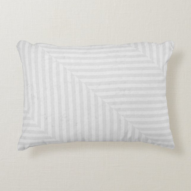 Striped pattern paper background decorative pillow (Front)