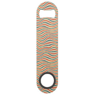Striped pattern speed bottle opener