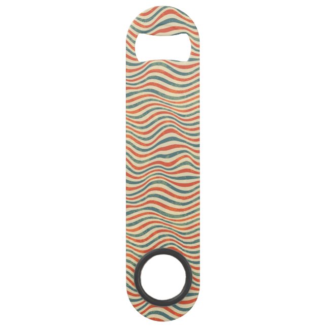 Striped pattern speed bottle opener (Front)