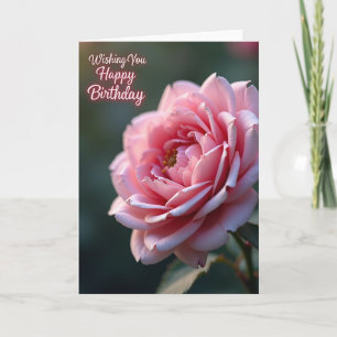 Striped Petal Art Card