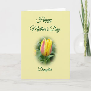 Striped Petal Mothers Day Card