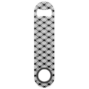 Striped Plaid Pattern Bar Key