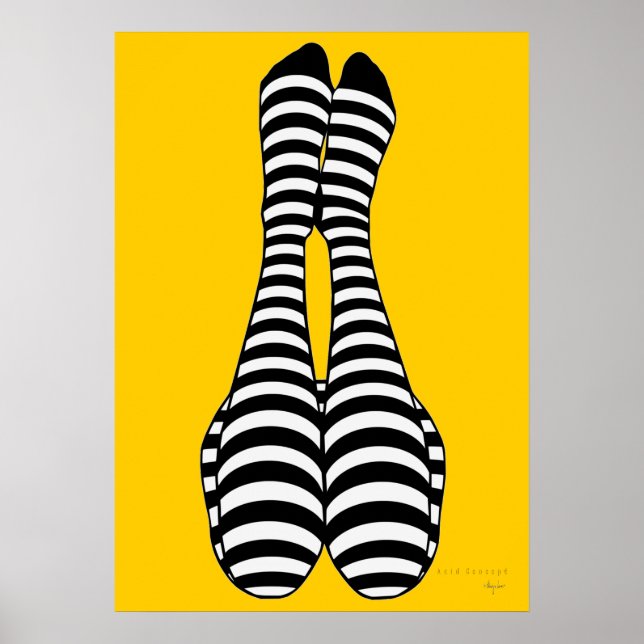 striped poster (Front)