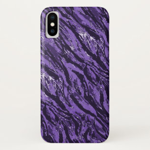 Striped Purple Camo Case-Mate iPhone Case