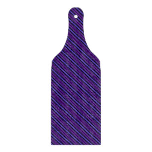 Striped Purples Cutting Board