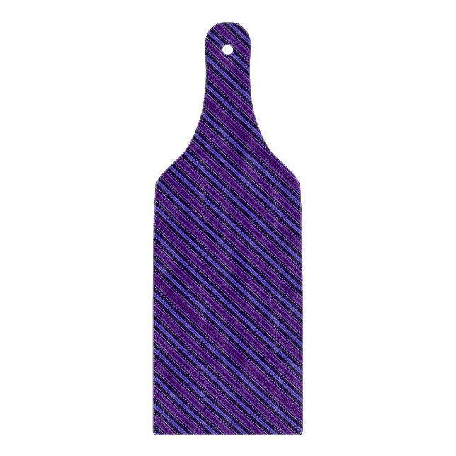 Striped Purples Cutting Board (Front)