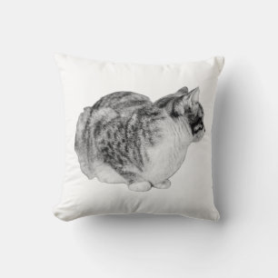 Striped Reflection Throw Pillow