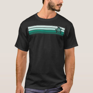 Striped Sea Turtle Logo Tee
