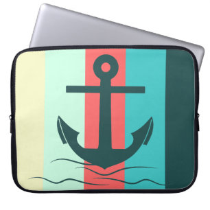 Striped Seafarer Laptop Sleeve