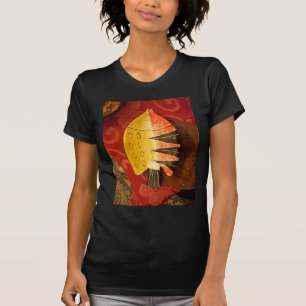 Striped Sensation Tiger Barb Fish Art Print T-Shirt