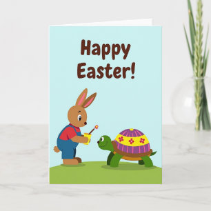 Striped Shell Easter Card