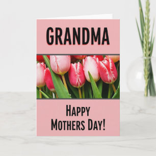 Striped Spring Blooms Loving Card
