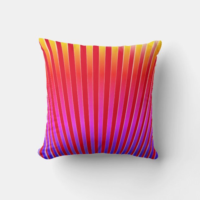 Striped Throw Pillow (Front)