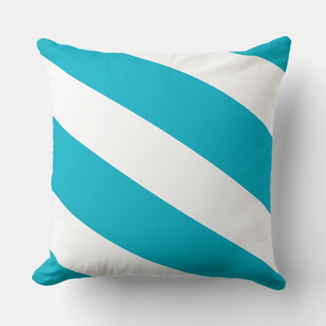 Striped Throw Pillow (Front)