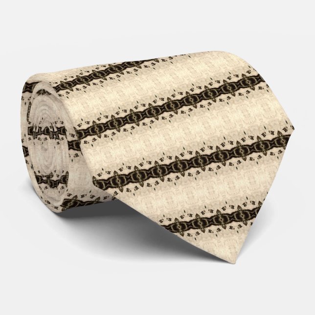 Striped Tie (Rolled)