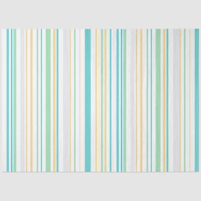 Striped Tissue Wrapping Paper (Front)