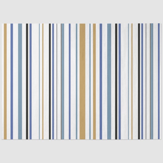 Striped Tissue Wrapping Paper (Front)
