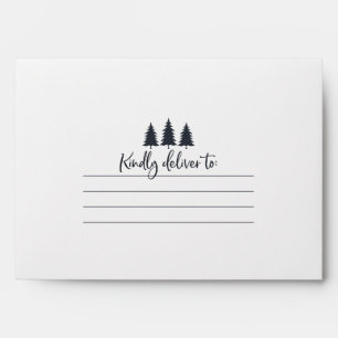 Striped Trees - Kindly Deliver To Envelope