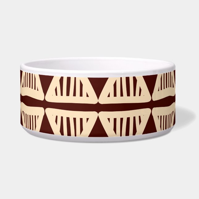 Striped Tribal: Ornamental Artwork. (Front)
