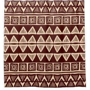 Striped Tribal: Ornamental Artwork.