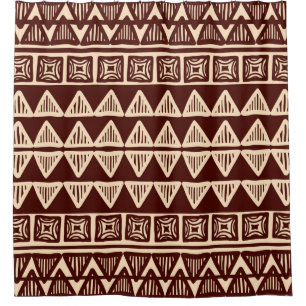 Striped tribal ornamental pattern