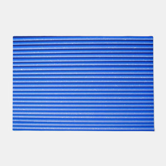 Striped Welcome Doormat – Modern Outdoor
