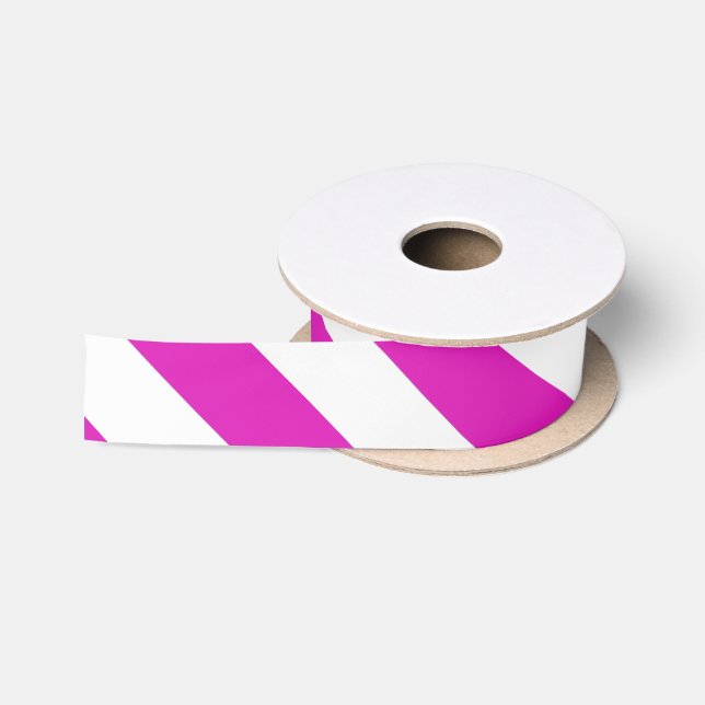 STRIPES adjustable Pink Satin Ribbon (Spool)