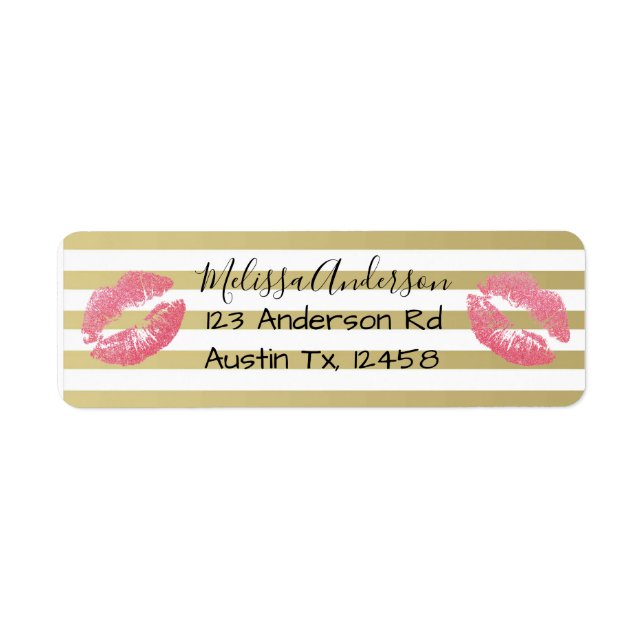 Stripes and Lips (Front)